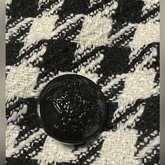 Worthington Houndstooth Tweed Blazer Jacket - Picture 8 of 11